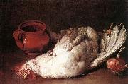 Still-Life with Hen, Onion and Pot, CERUTI, Giacomo